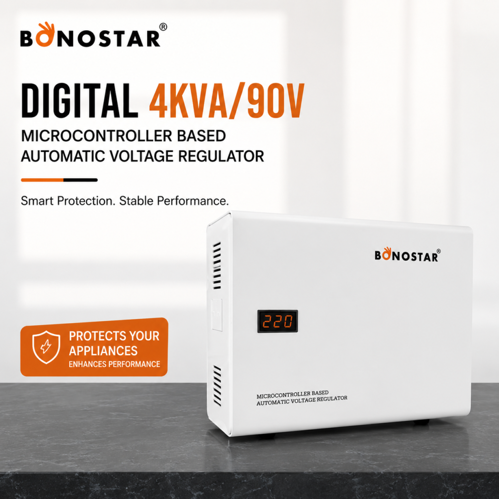 BONOSTAR 90V / 4KVA AC Stabilizer